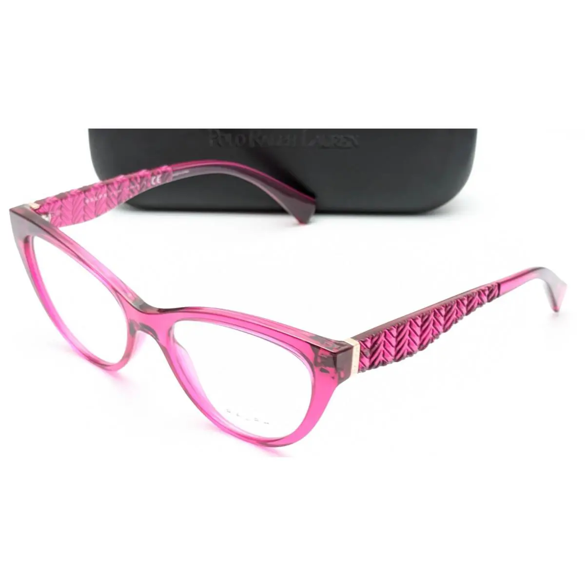 Ralph Lauren RA7106 8748 Cat Eye Burgundy Womens Eyeglasses 53mm