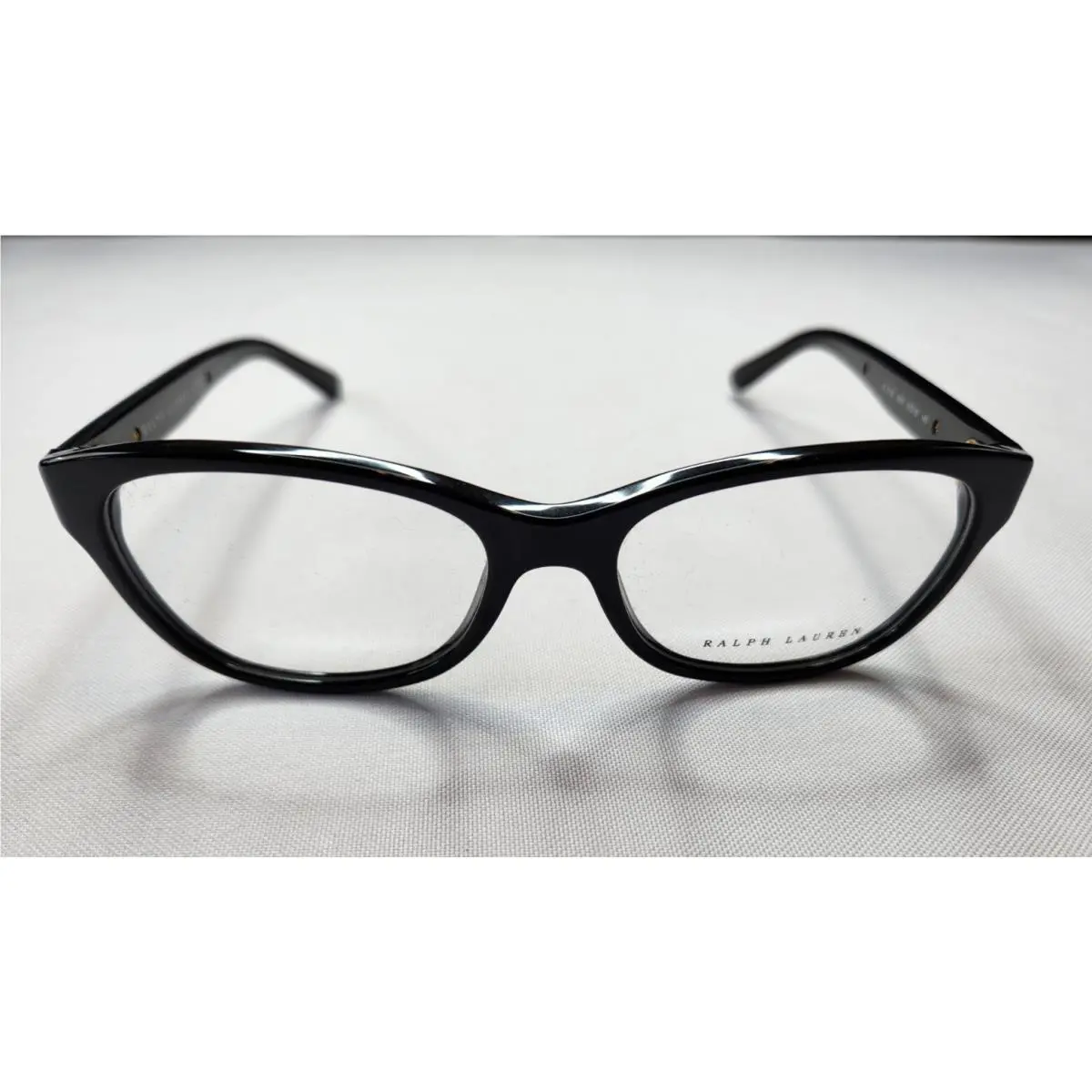 Ralph Lauren RL 6155 5001 Black w Gold Trim Optical Frame Eyesize 52-16-140