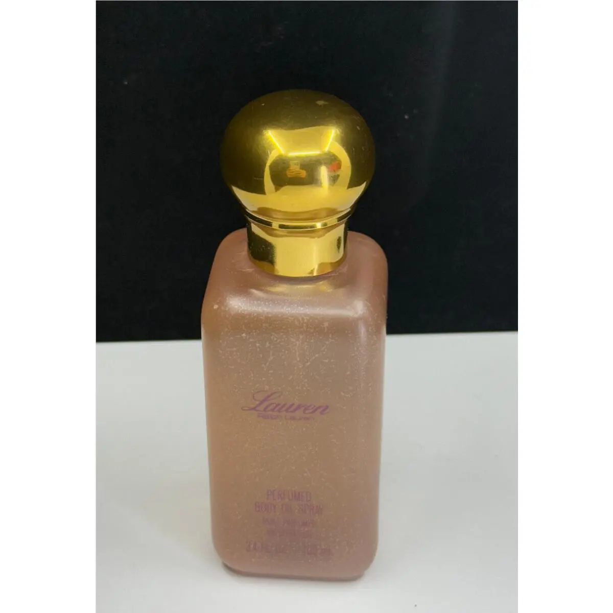 Ralph Lauren Perfumed Body Oil Spray 3.4 oz Rare Missing Pump