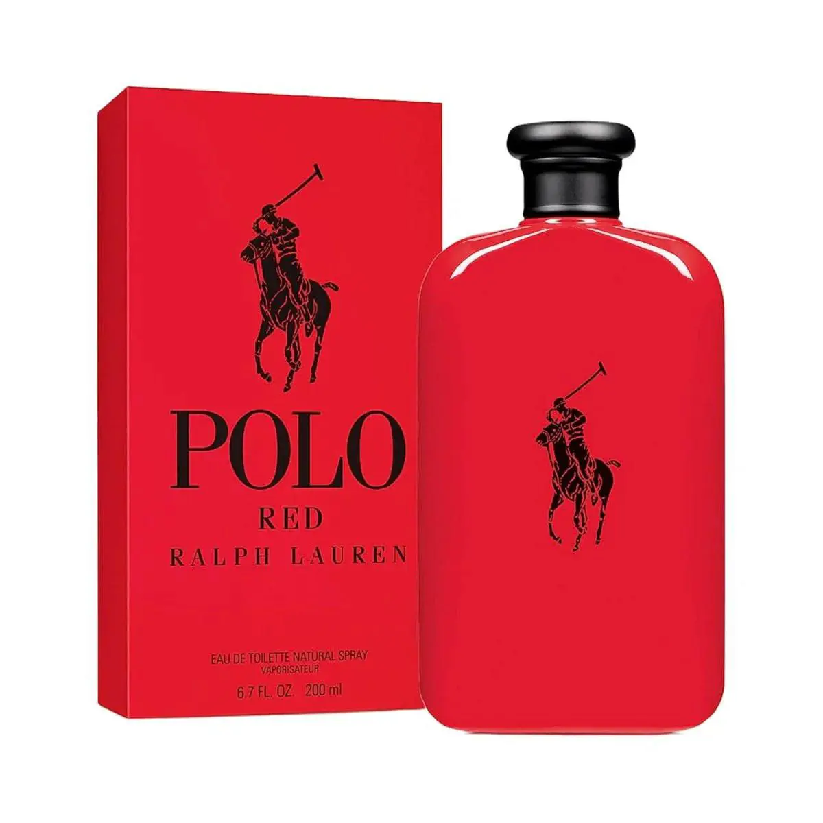 Polo Red by Ralph Lauren 6.7oz Edt For Men Box Old Formula