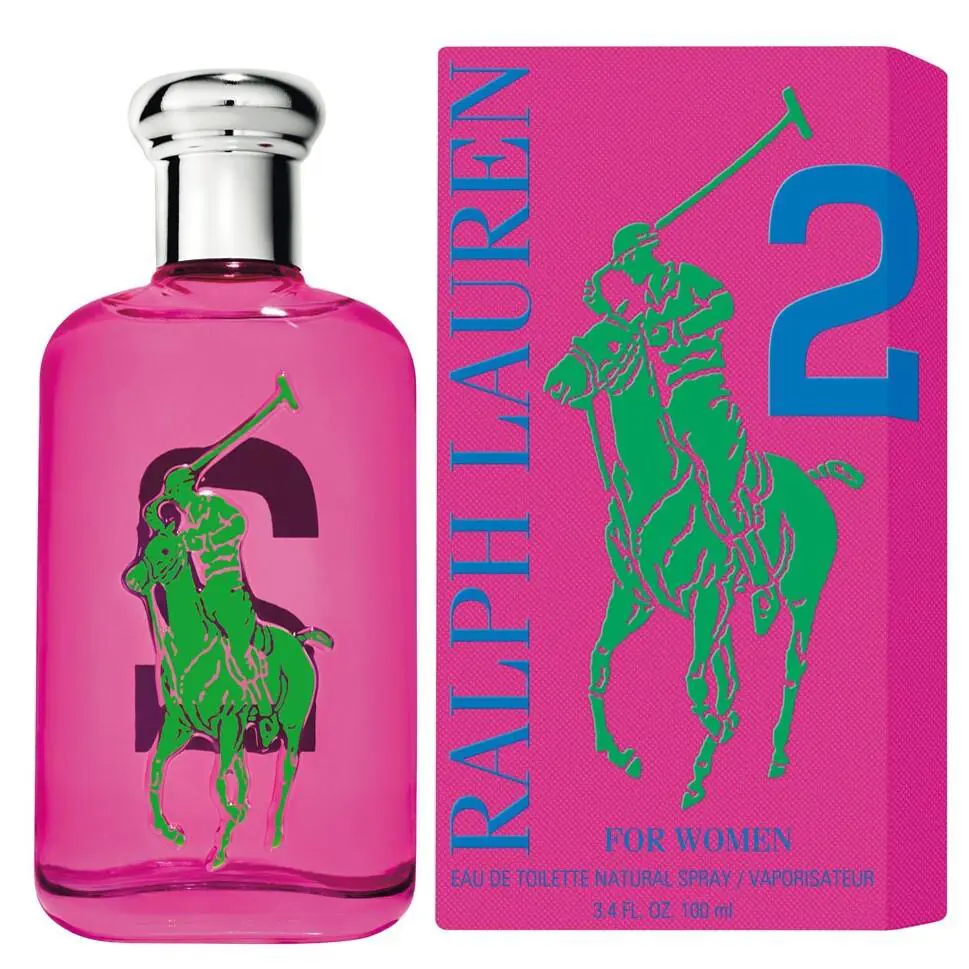 Polo Big Pony 2 Pink Perfume Ralph Lauren For Women 3.4 Oz 50 ml Edt Spray
