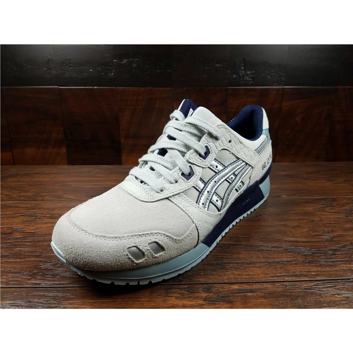 Asics shoes - ASICS GEL-Lyte III - III - Glacier Grey / Silver / Blue 0