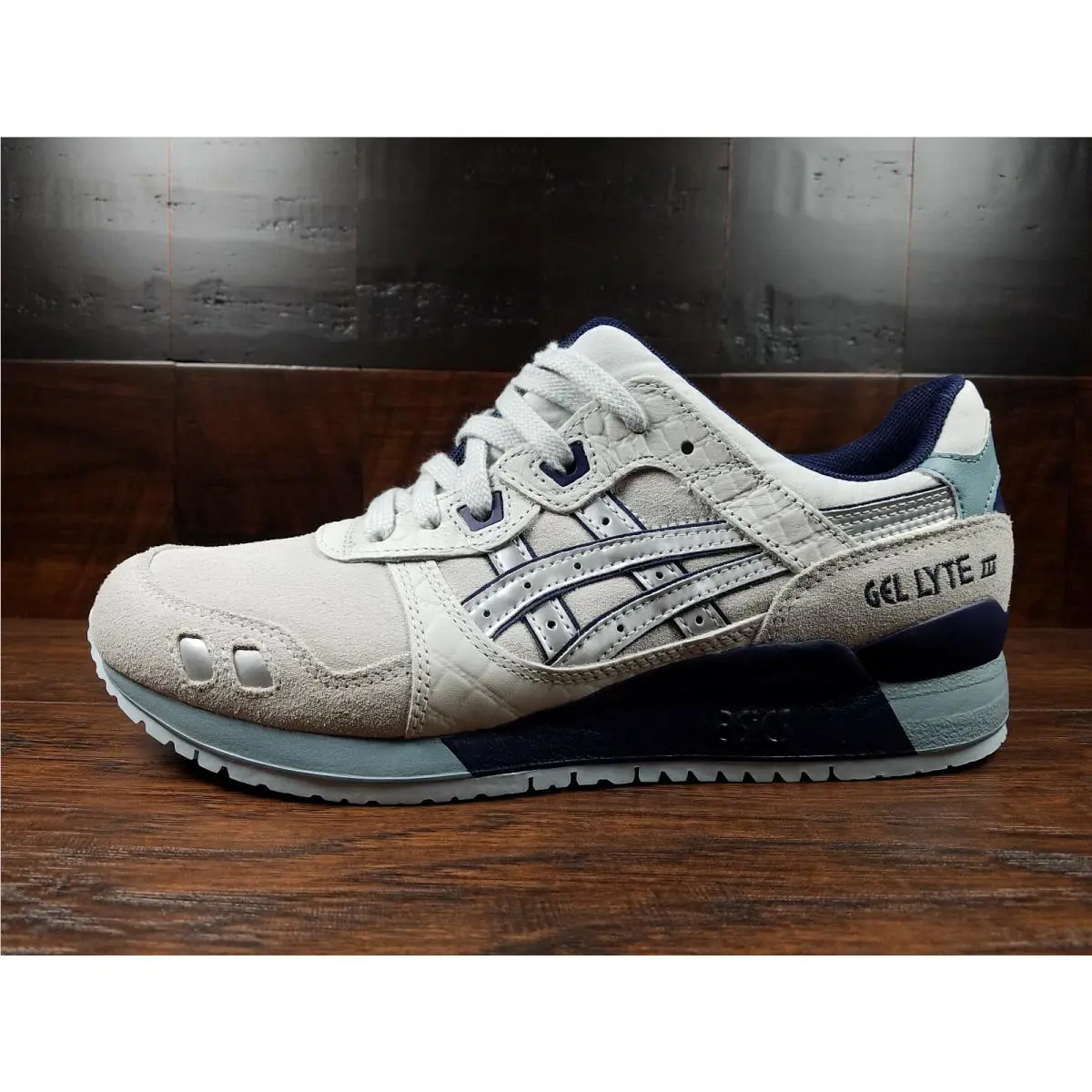 Asics shoes - ASICS GEL-Lyte III - III - Glacier Grey / Silver / Blue 4