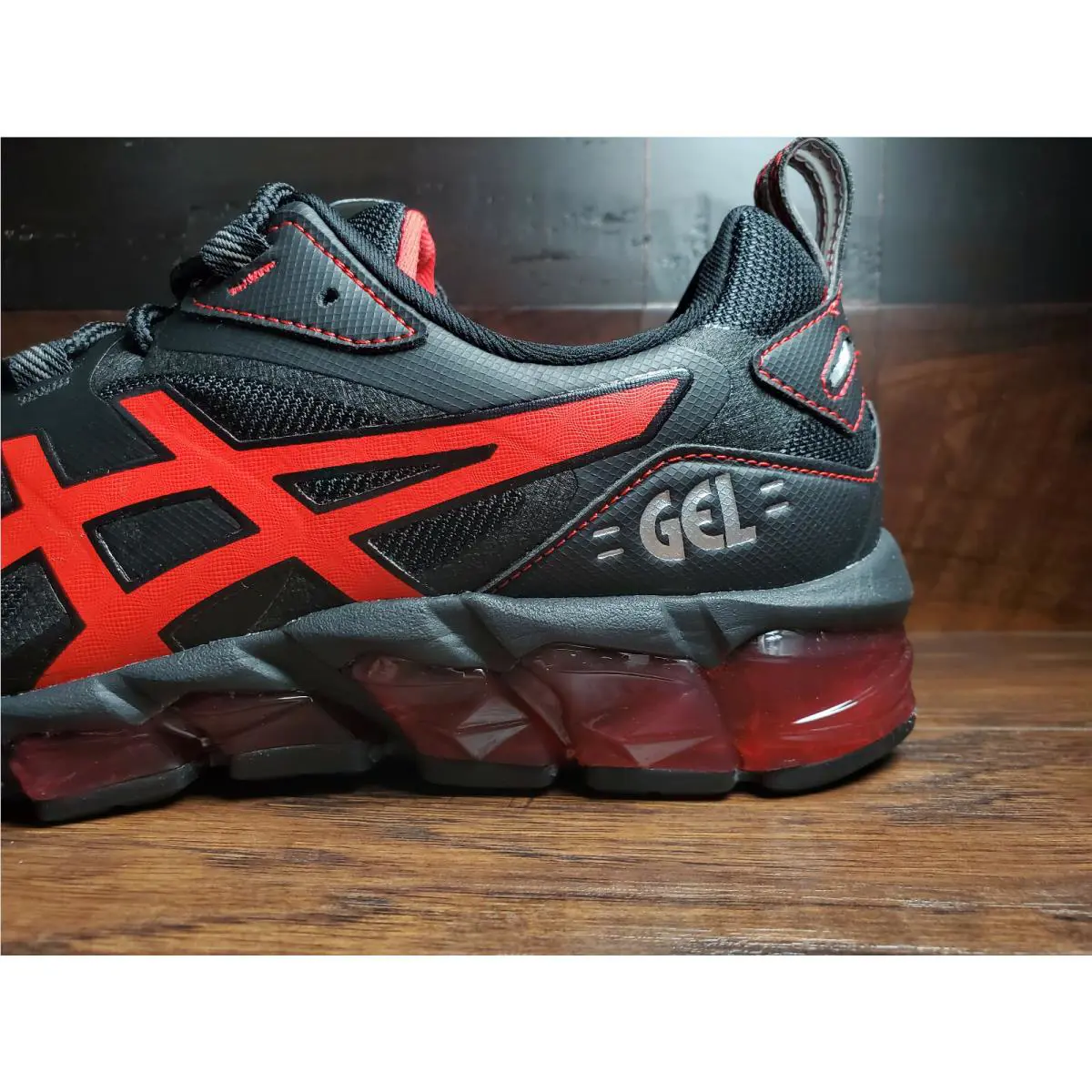Asics shoes - ASICS Gel Quantum 180 - Gel Quantum - 1201A063-003 - Black / Electric Red 3