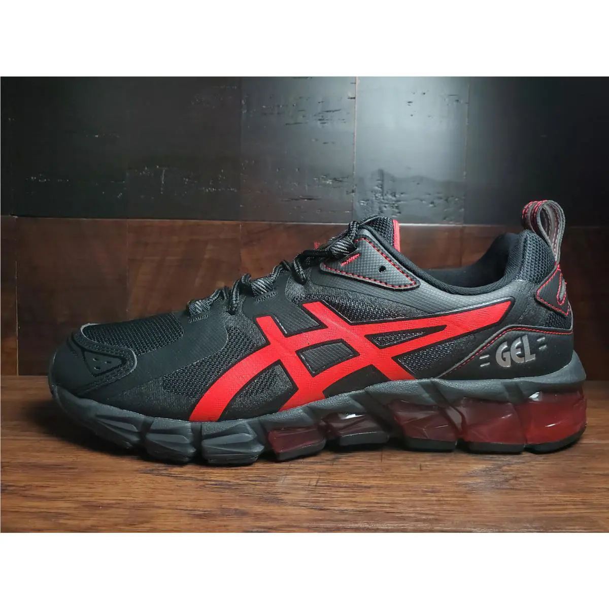 Asics shoes - ASICS Gel Quantum 180 - Gel Quantum - 1201A063-003 - Black / Electric Red 5