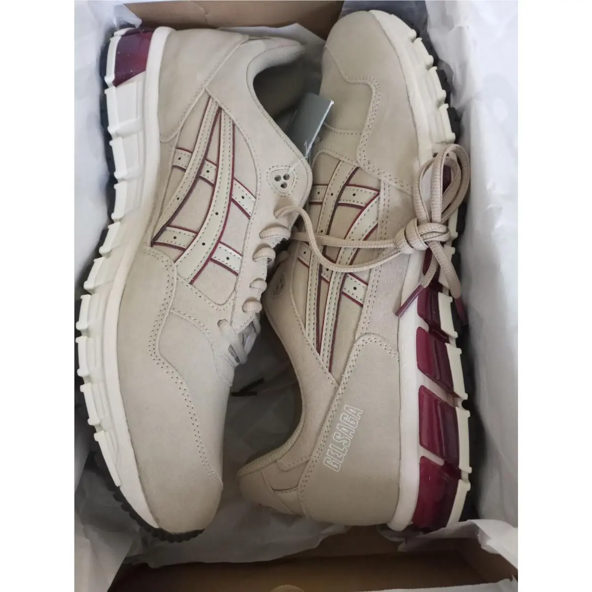 Asics shoes - ASICS GEL-SAGA 180 - 1191A246-200 - Wood Crepe 20