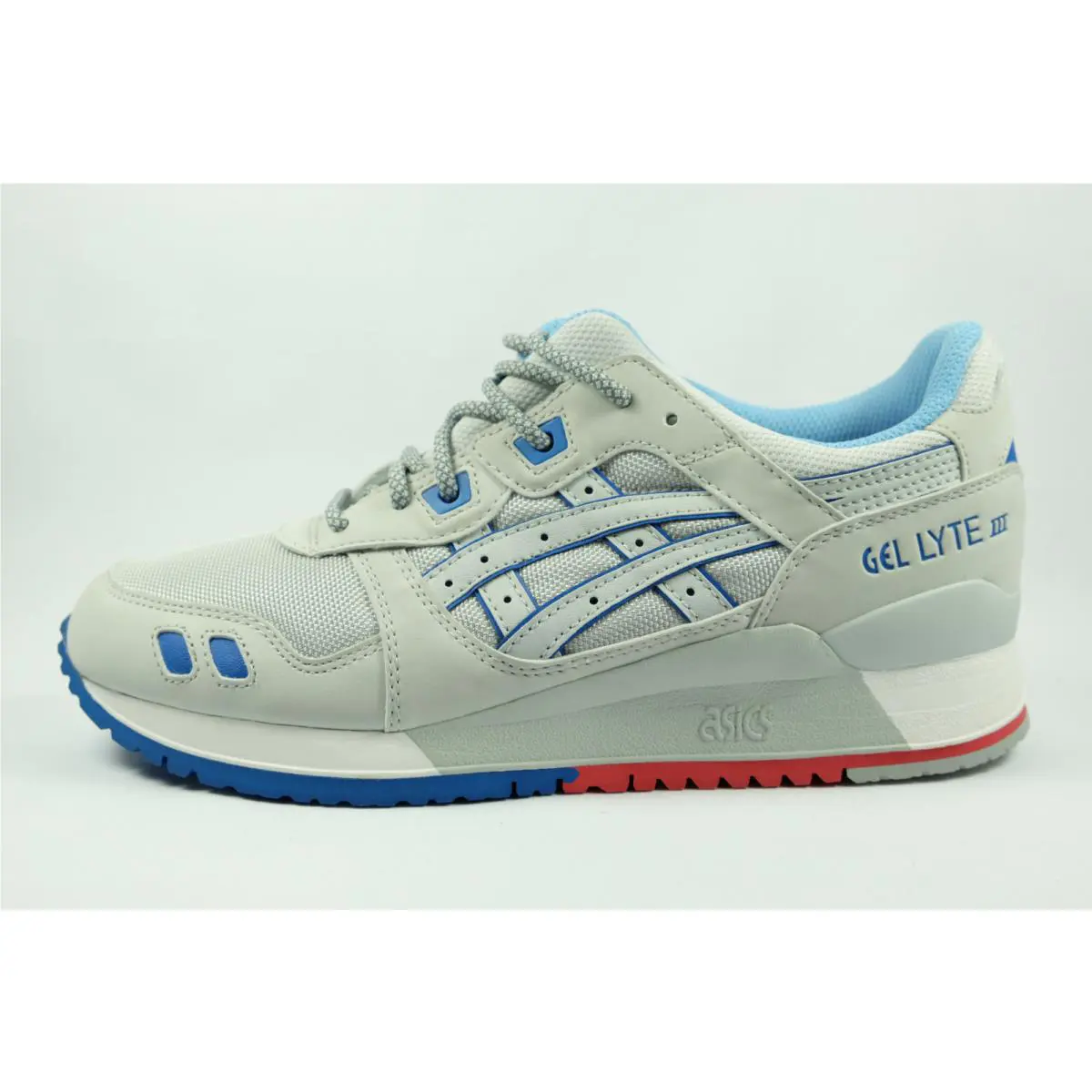 Asics shoes - ASICS GEL-Lyte III - III - H637Y-1010 - Soft Grey / Blue / Red 4