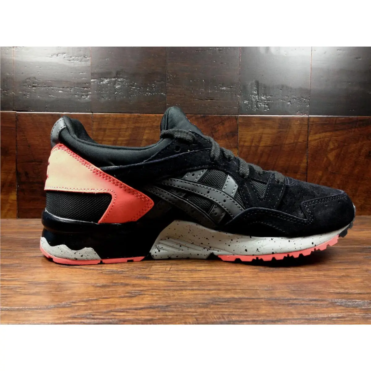 Asics shoes - ASICS GEL-Lyte V - H7N4L-9090 - Black / Infrared 6