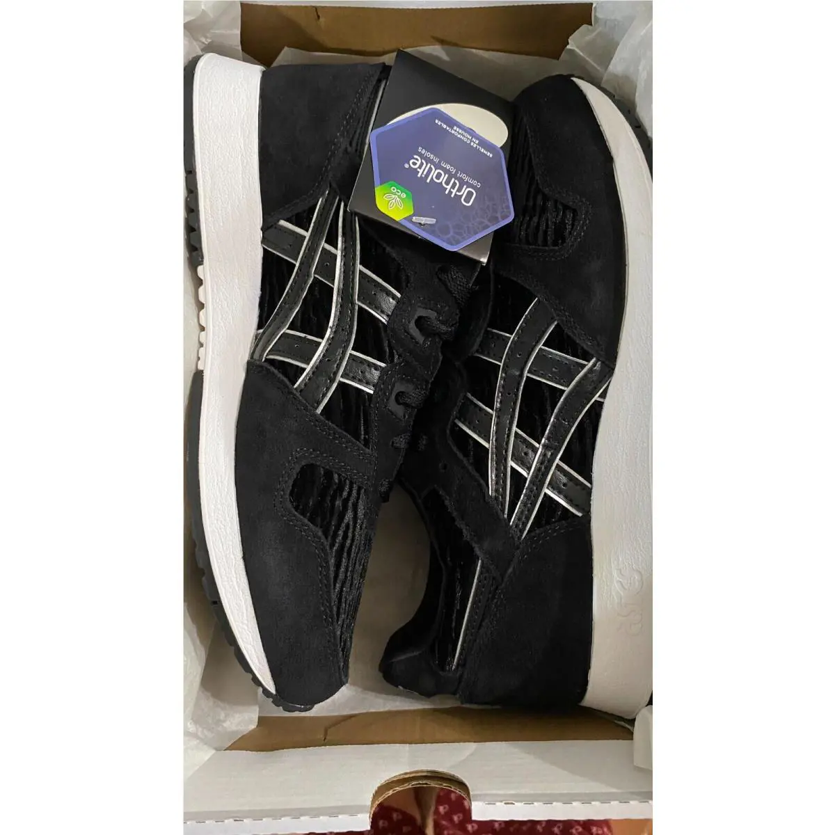 Asics shoes - LYTE CLASSIC - LYTE CLASSIC - 1192a209 002 - BLACK/PURE SILVER 7