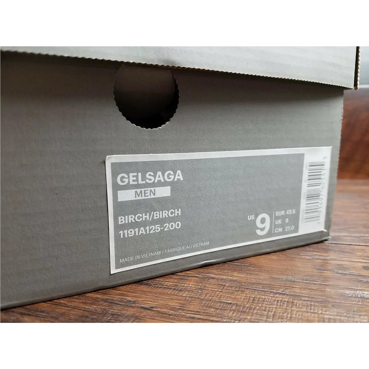 Asics shoes - ASICS Gel-Saga - 1191A125-200 - Birch / Birch, Manufacturer: Birch / Birch 4