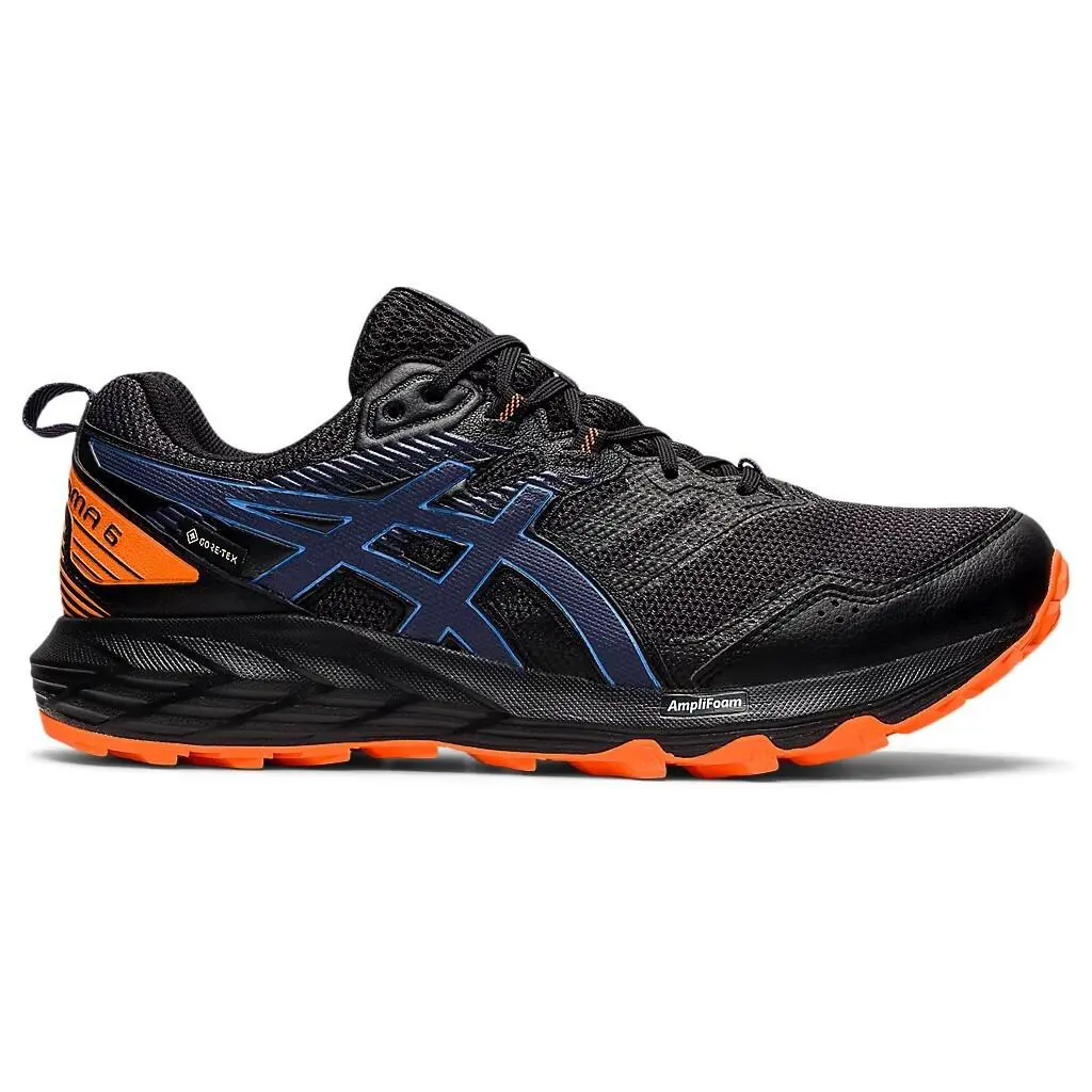 Asics Gel-sonoma 6 G-tx Black / Indigo 1011B048-016 Mens Trail sz 9-12 - Black / Indigo Blue