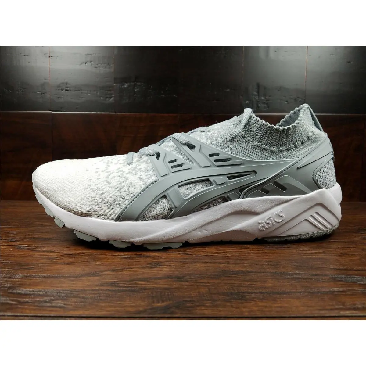 Asics shoes - ASICS GEL-Kayano Trainer Knit - Trainer Knit - H804N-9696 - Mid Grey / White 4