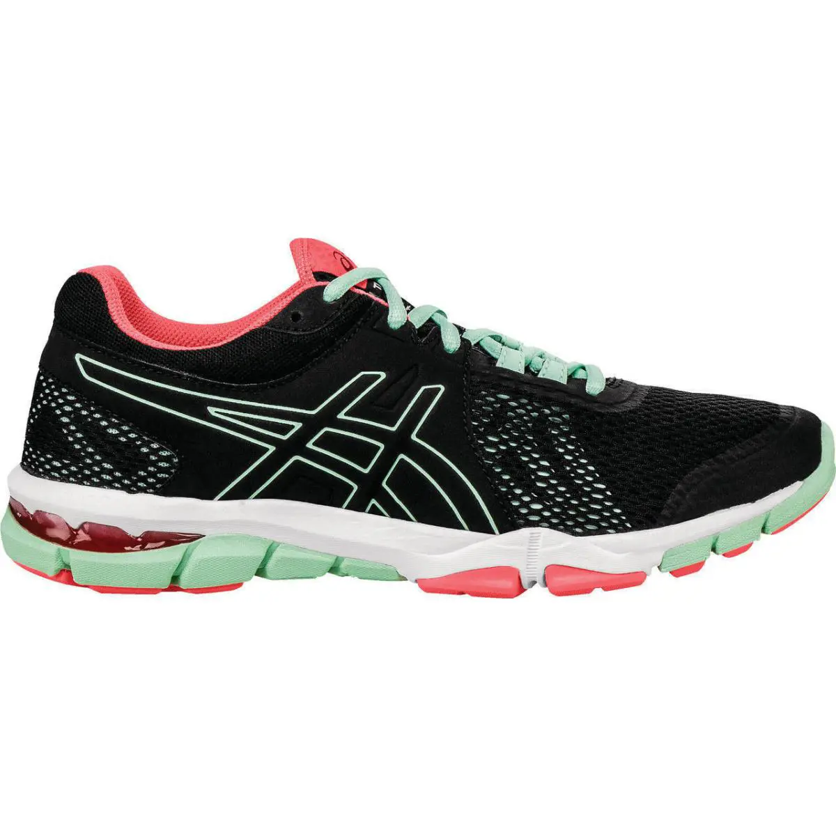 Asics shoes - Asics Gel-Craze TR 4 - S755N-9099 - Black Onyx Bay Aqua Green Coral Orange 3