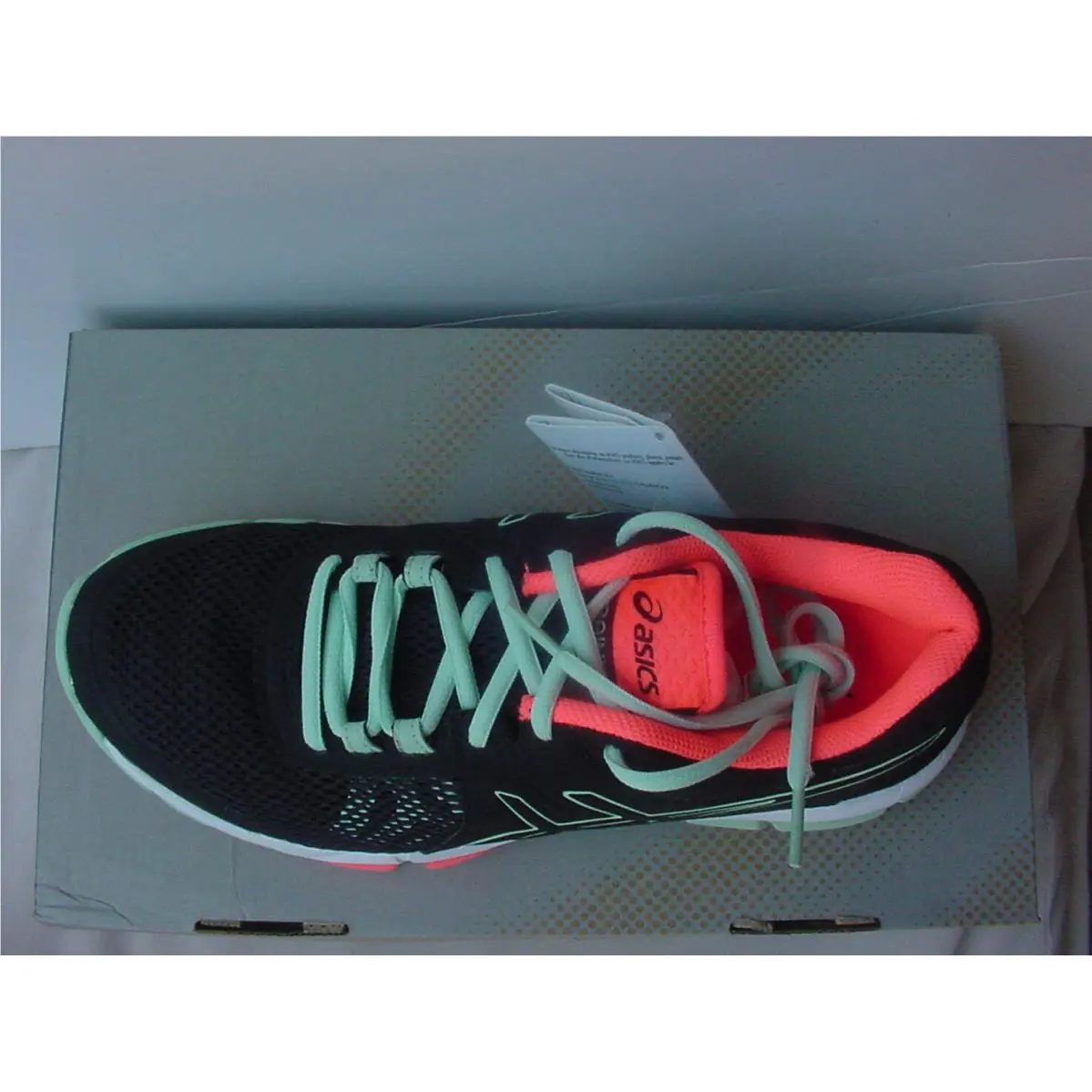 Asics shoes - Asics Gel-Craze TR 4 - S755N-9099 - Black Onyx Bay Aqua Green Coral Orange 9