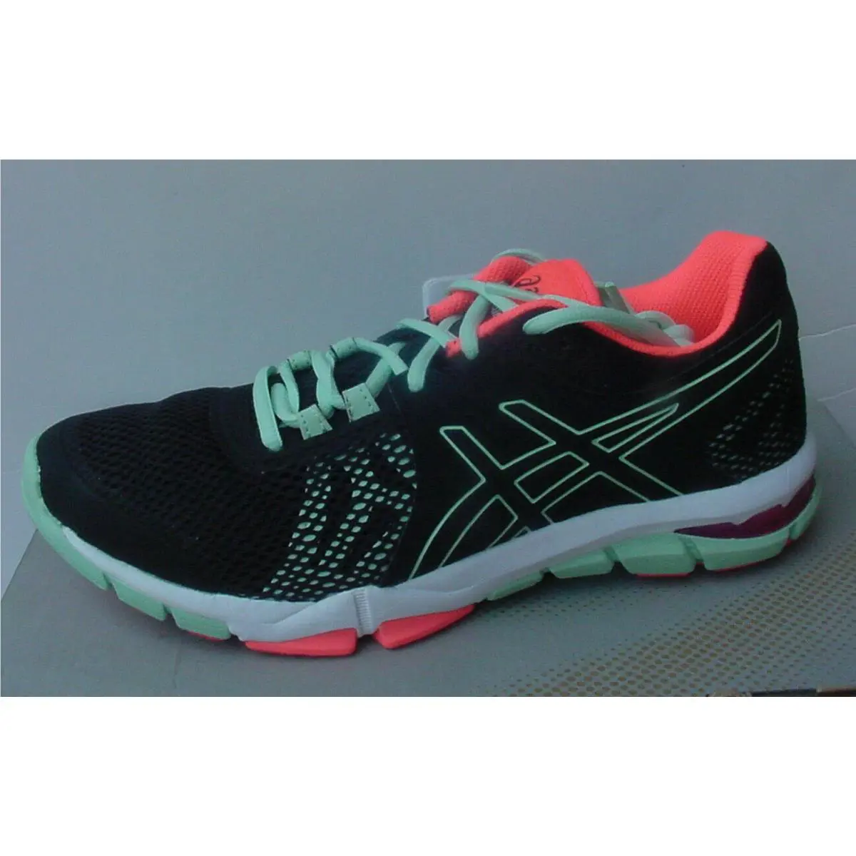 Asics shoes - Asics Gel-Craze TR 4 - S755N-9099 - Black Onyx Bay Aqua Green Coral Orange 6