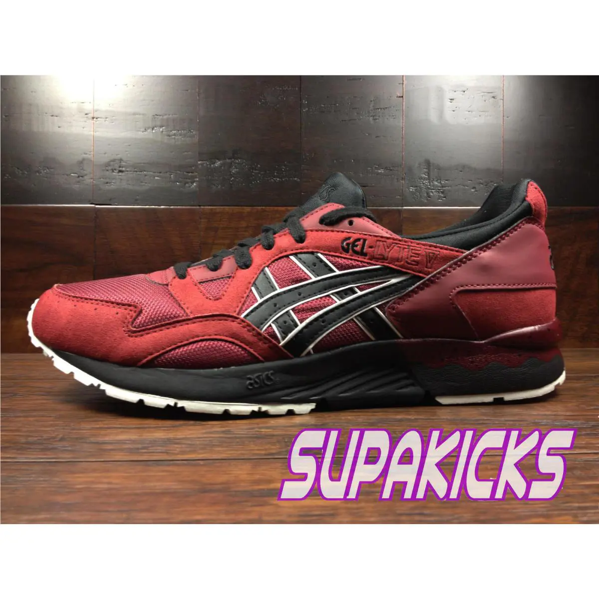Asics shoes - ASICS GEL-Lyte V - HN6A4-2890 - Dark Grey / Black / White 4