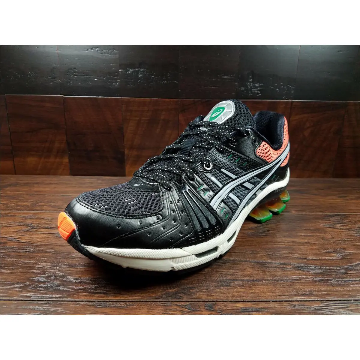 Asics shoes - ASICS GEL-Kinsei OG - 1021A117-020 - Graphite Gray / Piedmont Gray / Orange / Green 0