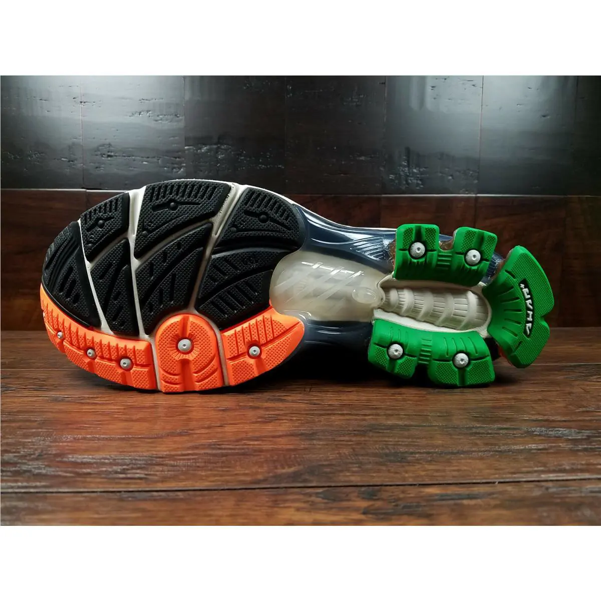Asics shoes - ASICS GEL-Kinsei OG - 1021A117-020 - Graphite Gray / Piedmont Gray / Orange / Green 3