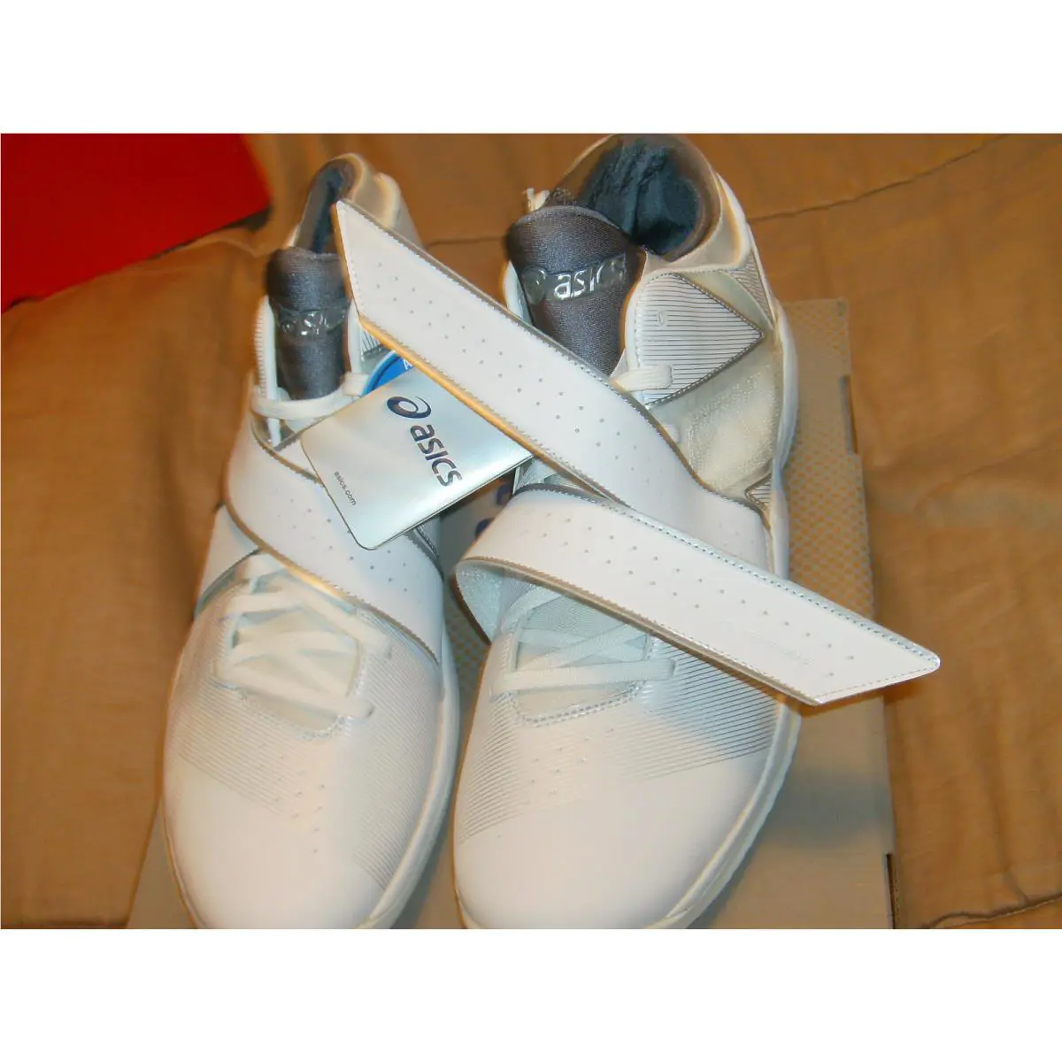 Asics shoes - TBFO2A - WHITE /SILVER 0