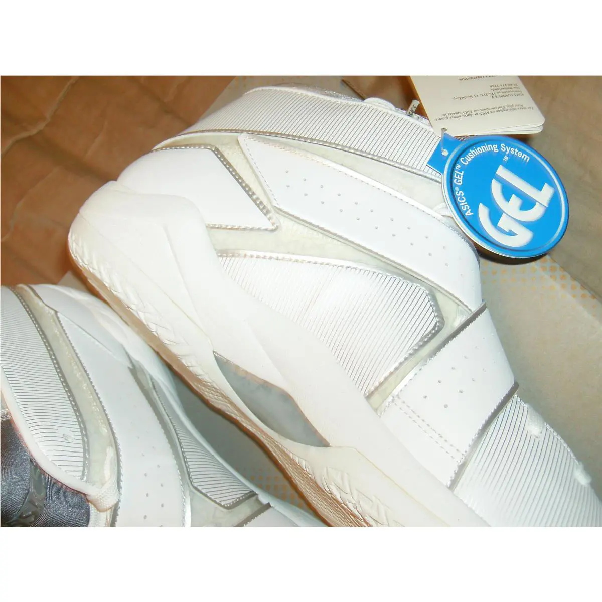 Asics shoes - TBFO2A - WHITE /SILVER 6