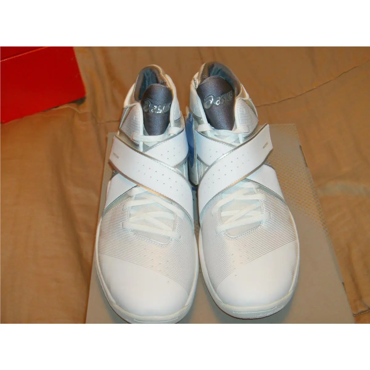 Asics shoes - TBFO2A - WHITE /SILVER 13