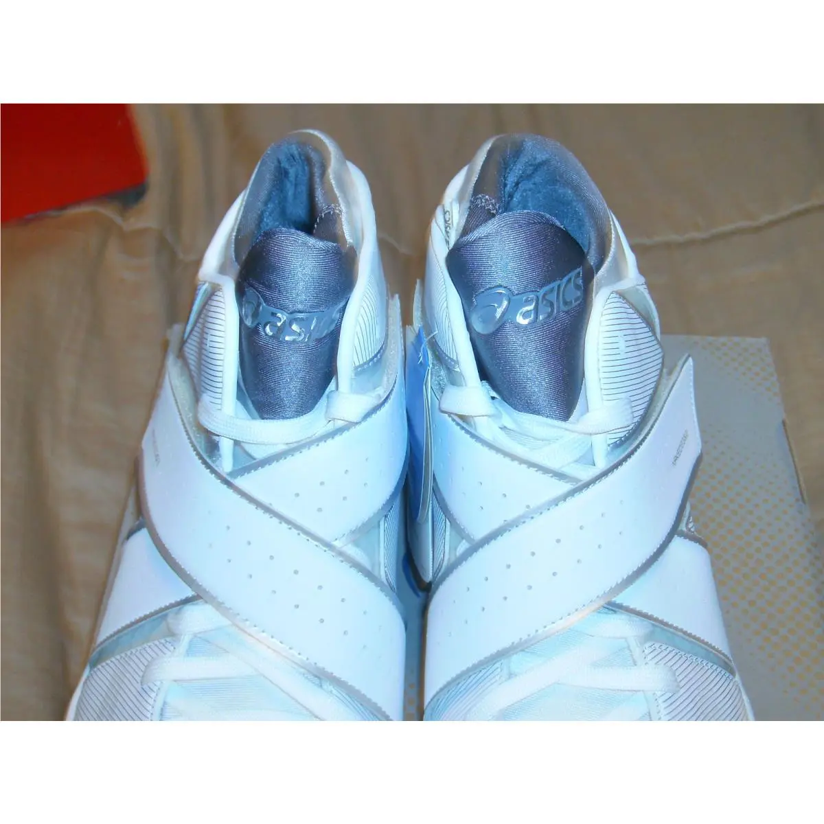 Asics shoes - TBFO2A - WHITE /SILVER 14