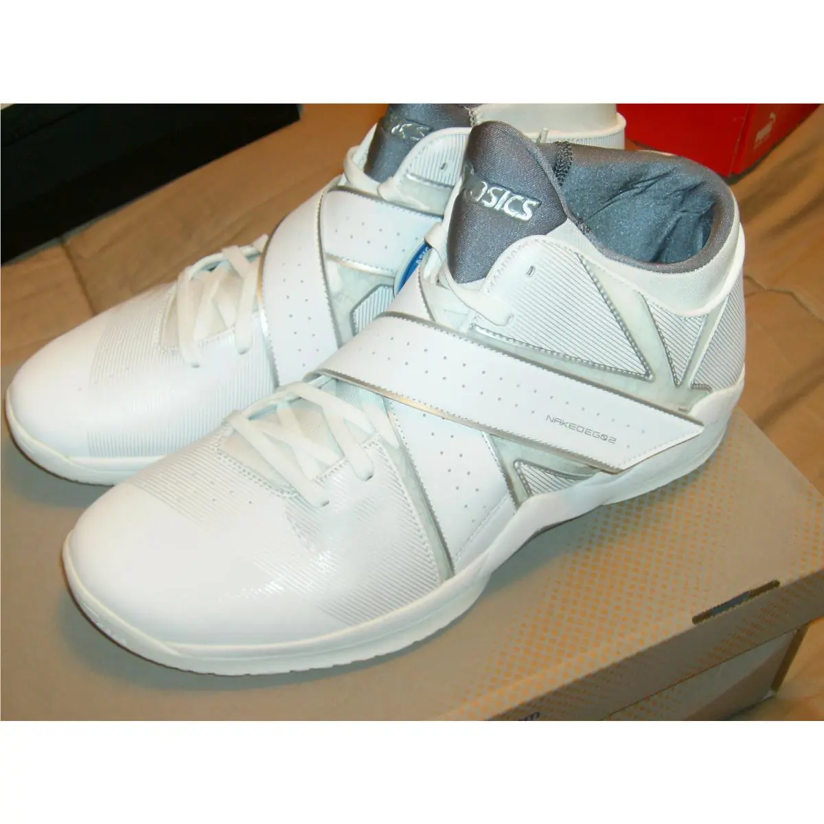 Asics shoes - TBFO2A - WHITE /SILVER 15