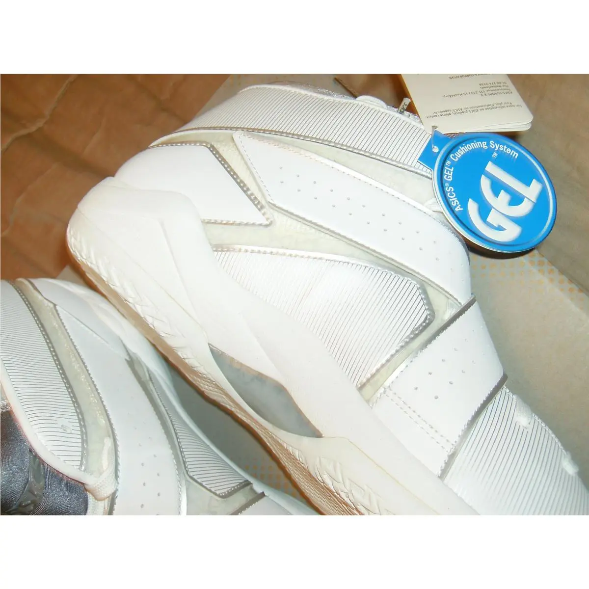 Asics shoes - TBFO2A - WHITE /SILVER 18
