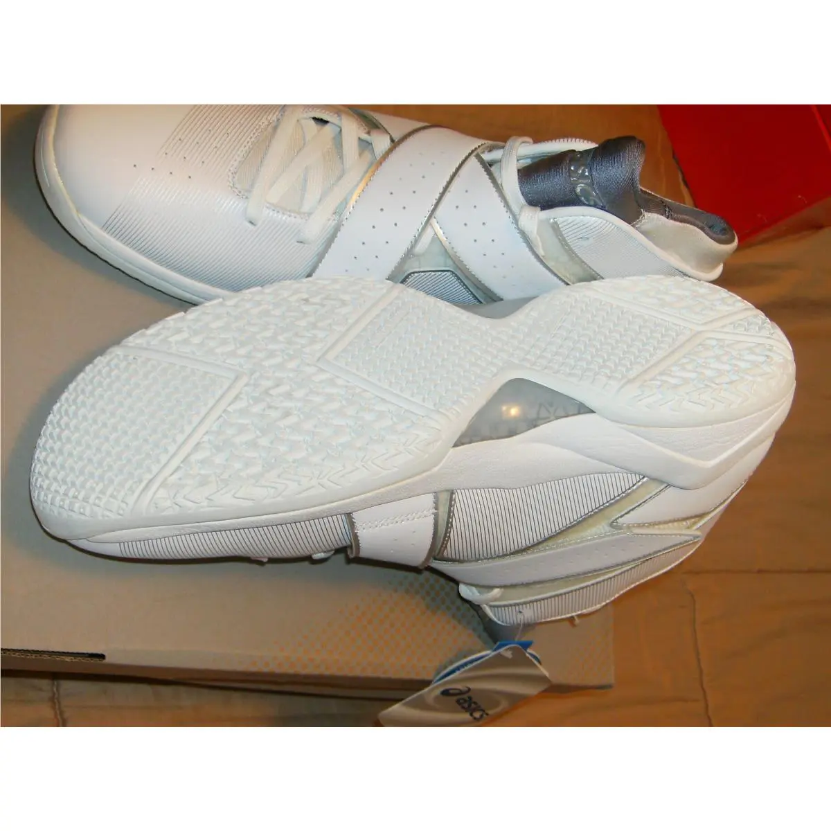 Asics shoes - TBFO2A - WHITE /SILVER 20