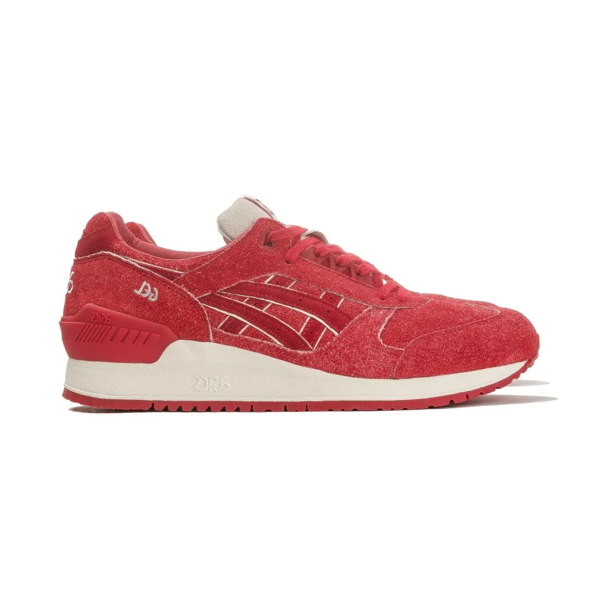 Asics shoes - Red/Cream 3