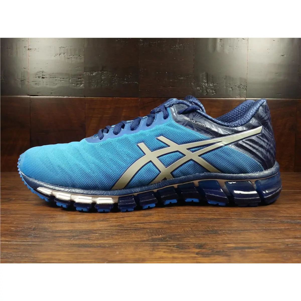 Asics shoes - ASICS Gel-Quantum 180 - T5J2N-3993 - Electric Blue / Silver / Blue 4