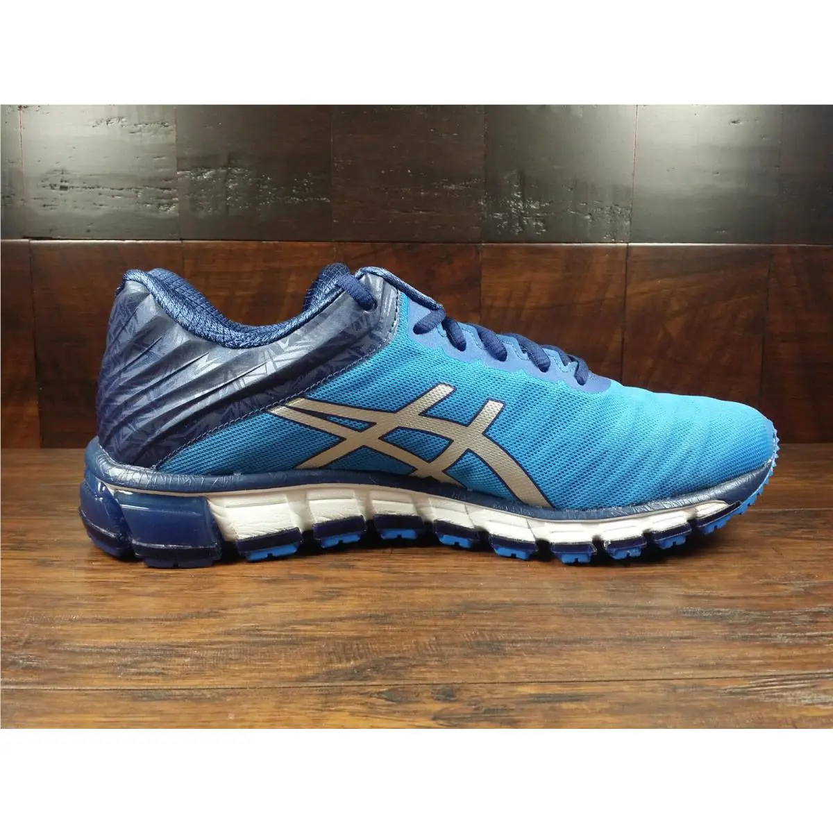 Asics shoes - ASICS Gel-Quantum 180 - T5J2N-3993 - Electric Blue / Silver / Blue 6