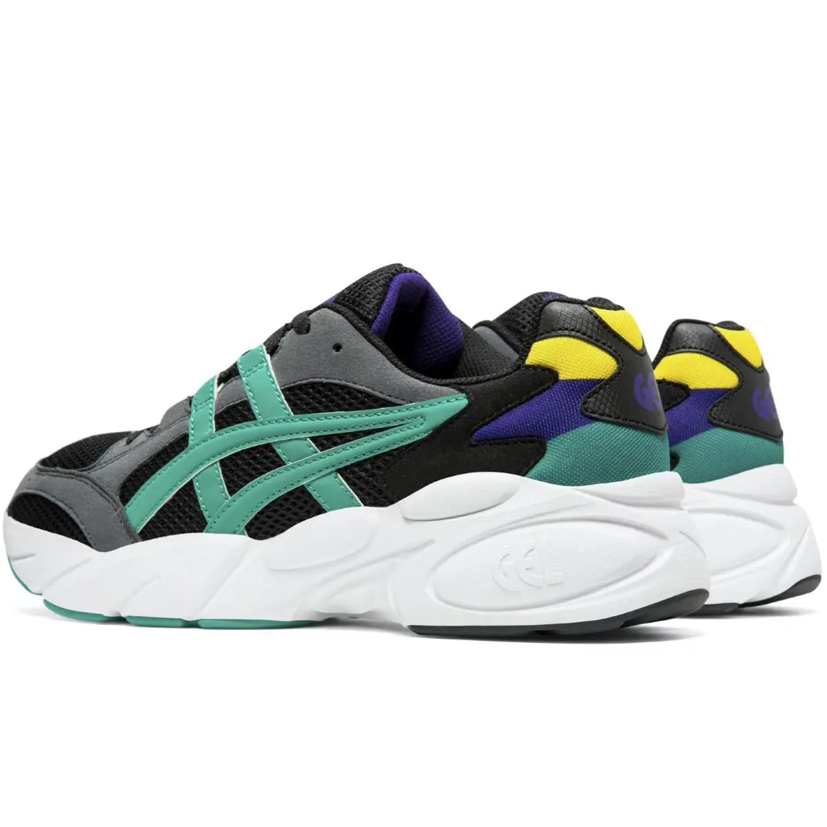 Men`s Asics Gel Bnd Black Baltic Jewel Athletic Fashion Sneakers 1021A145 003 - Black/Blue