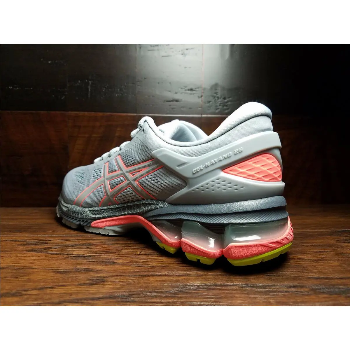 Asics shoes - ASICS GEL-Kayano 26 LS - 1012A536-020 - Piedmont Grey / Coral 2