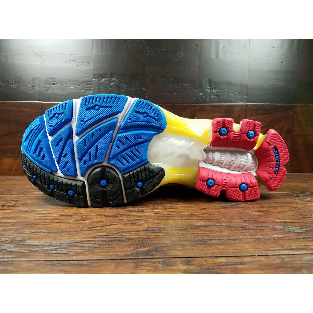 Asics shoes - ASICS GEL-Kinsei - 1021A117-100 - White / Metropolis Blue / Red / Yellow 3