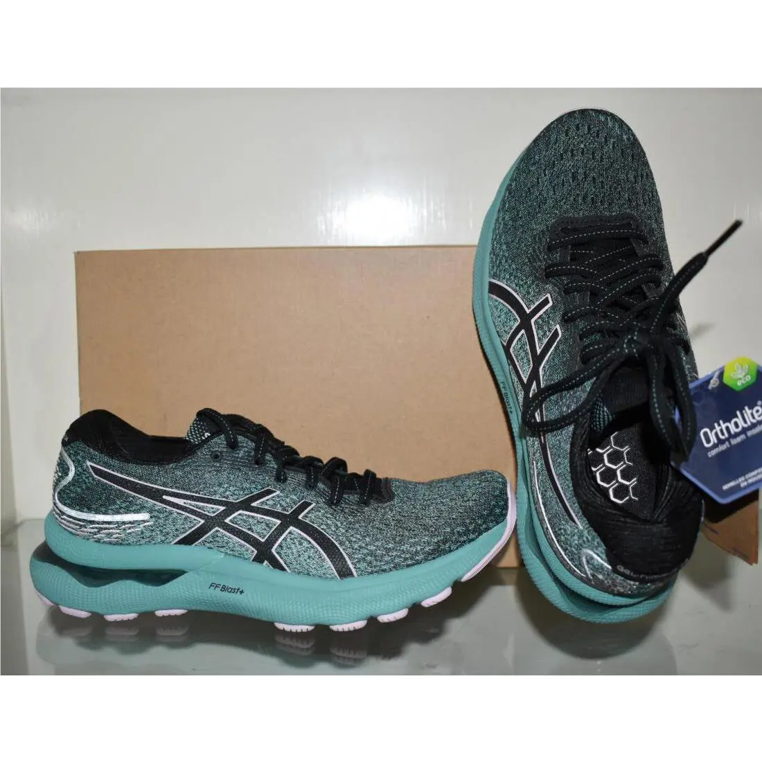 Asics shoes - GEL-NIMBUS 24 - 1012B201-003 - Green 2