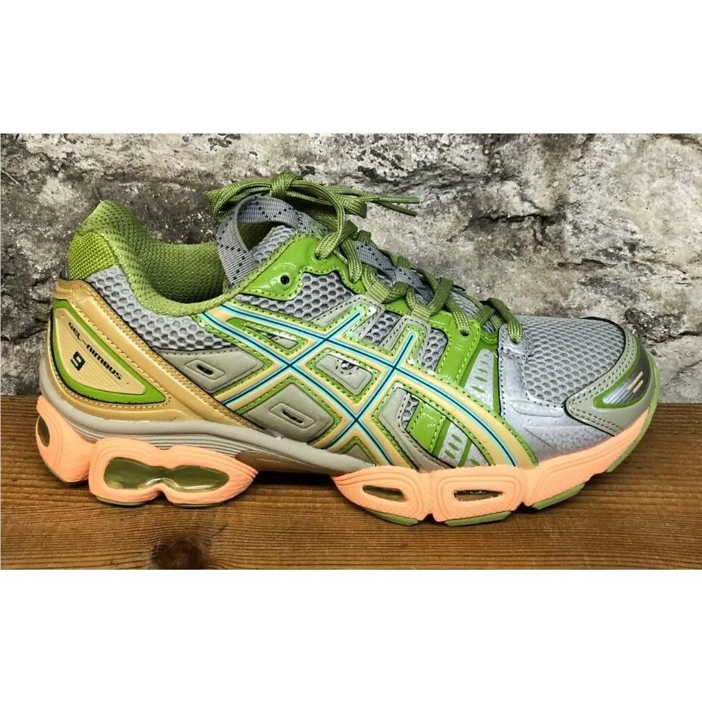 Asics UB3-S Gel-nimbus 9 Unisex Abbey Stone/champagne 1202A277-020 M9.5/W11