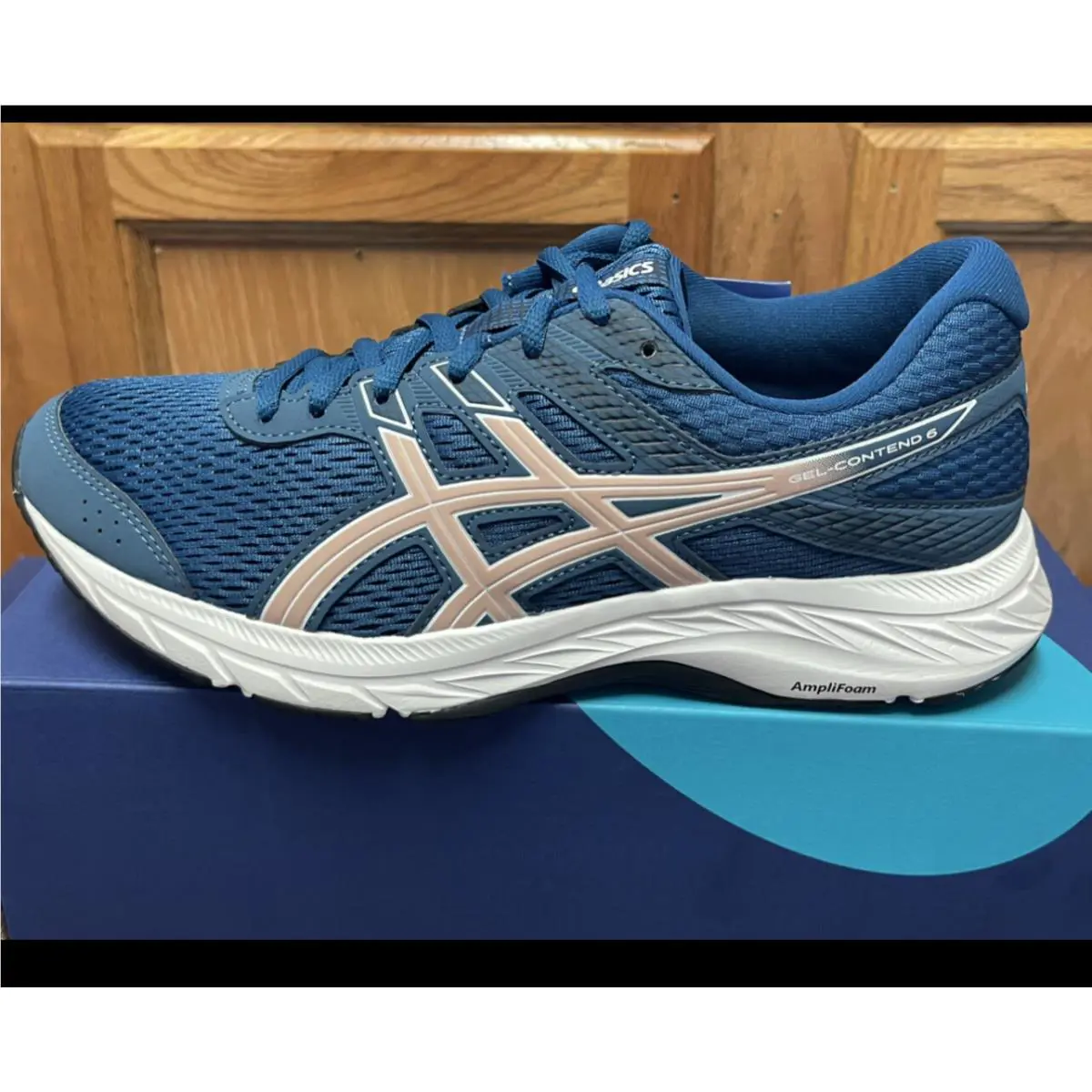 Asics shoes - ASICS Gel-Contend 6 - mako blue/ginger peach 0
