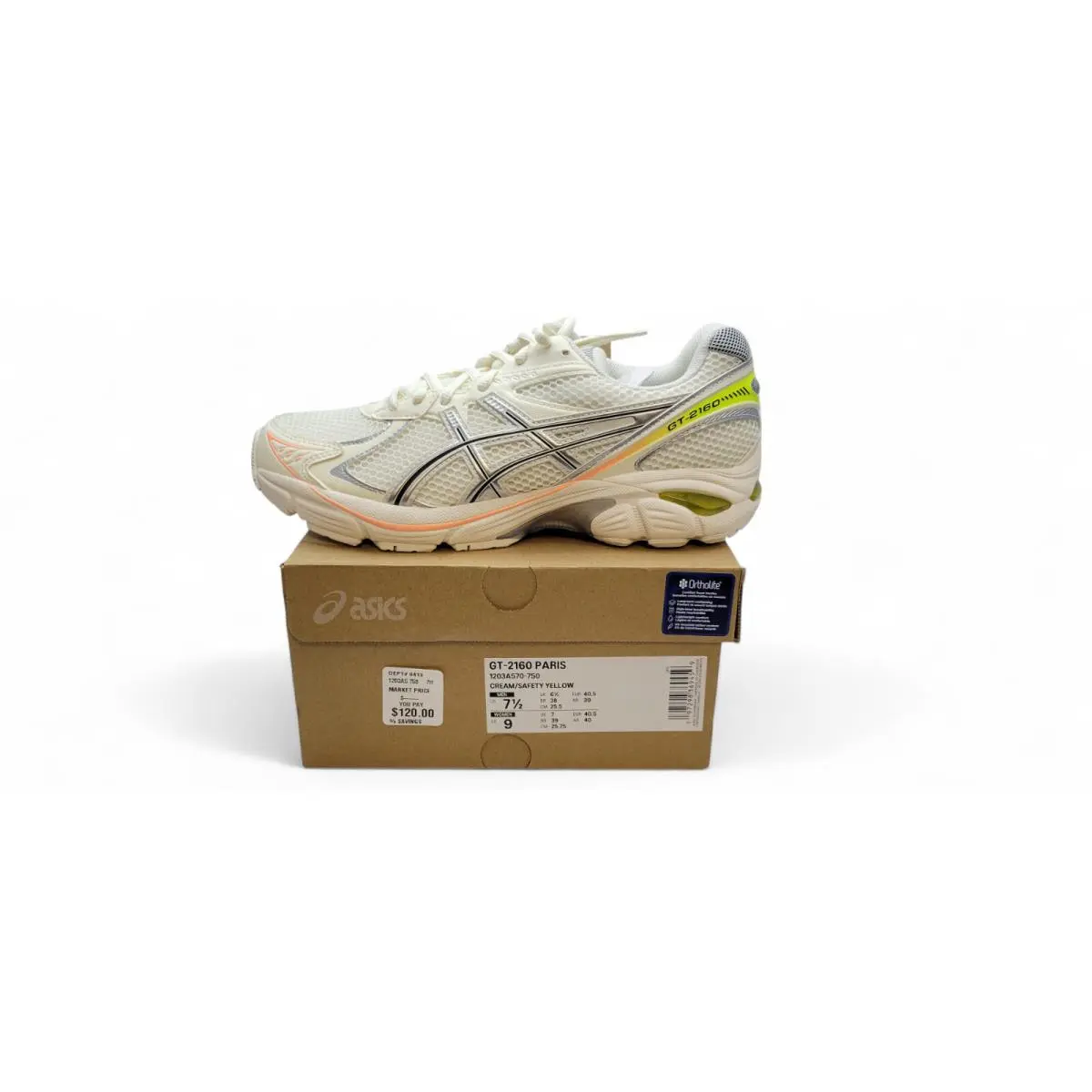 Asics shoes - ASICS GT-2160 - 1203A570-750 - Cream 6