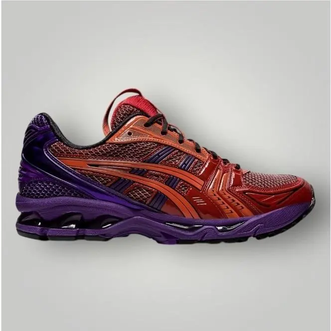 Asics shoes - ASICS GEL-Kayano 14 - 1201A189-600 - R ed / Blue 3