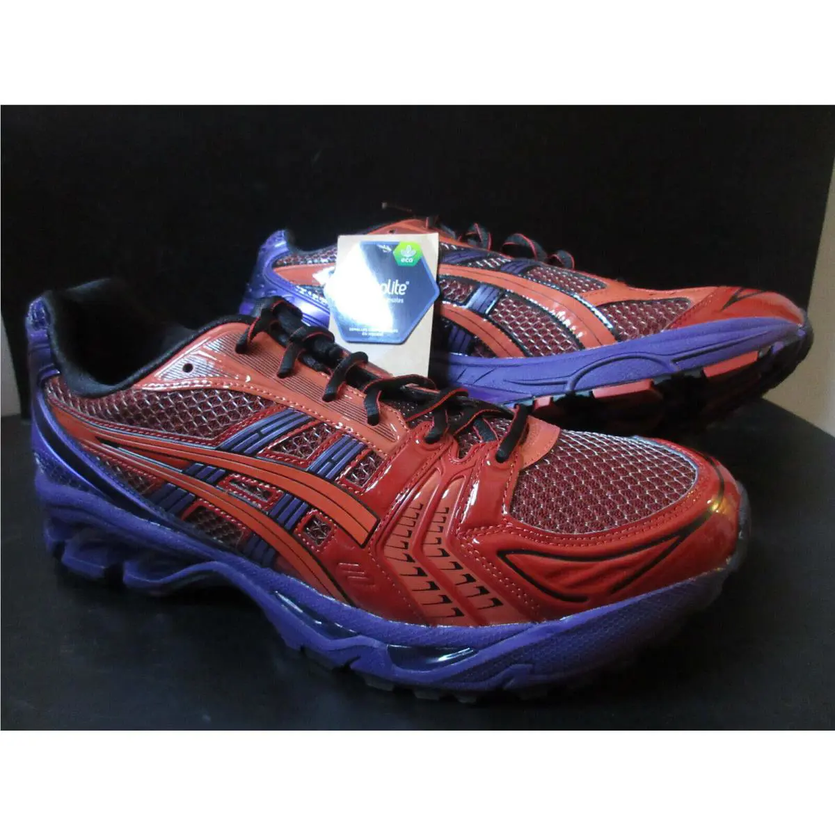 Asics shoes - ASICS GEL-Kayano 14 - 1201A189-600 - R ed / Blue 3