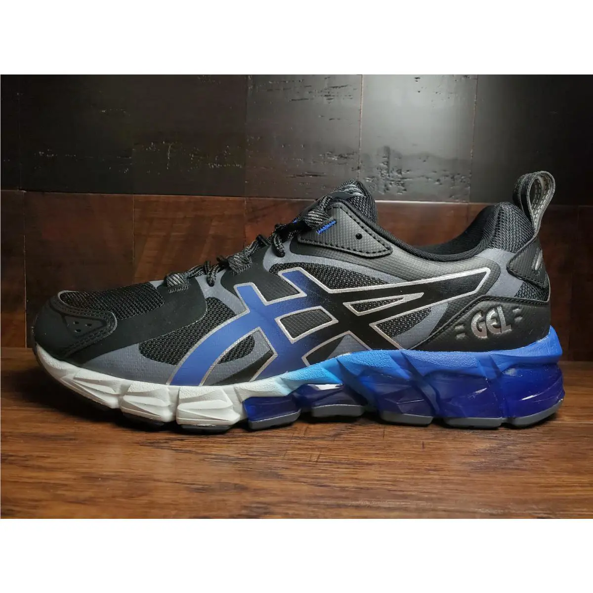 Asics shoes - ASICS Gel Quantum 180 - Gel Quantum - 1201A063-005 - Black / Monaco Blue 5