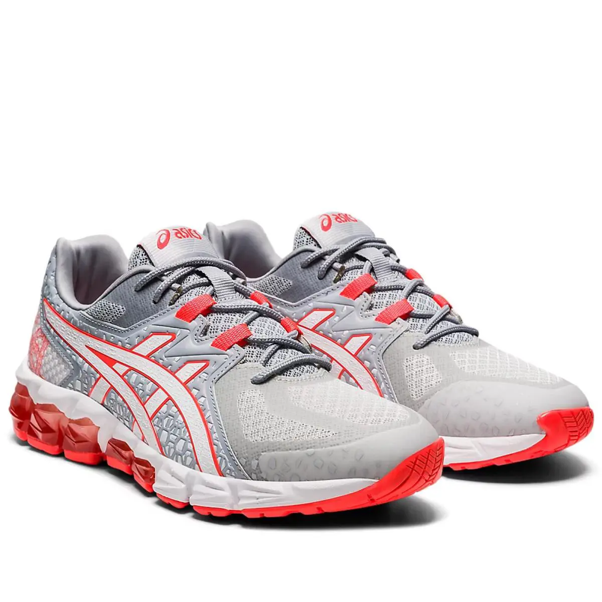 Asics shoes  - Glacier Grey/Flash Coral 0