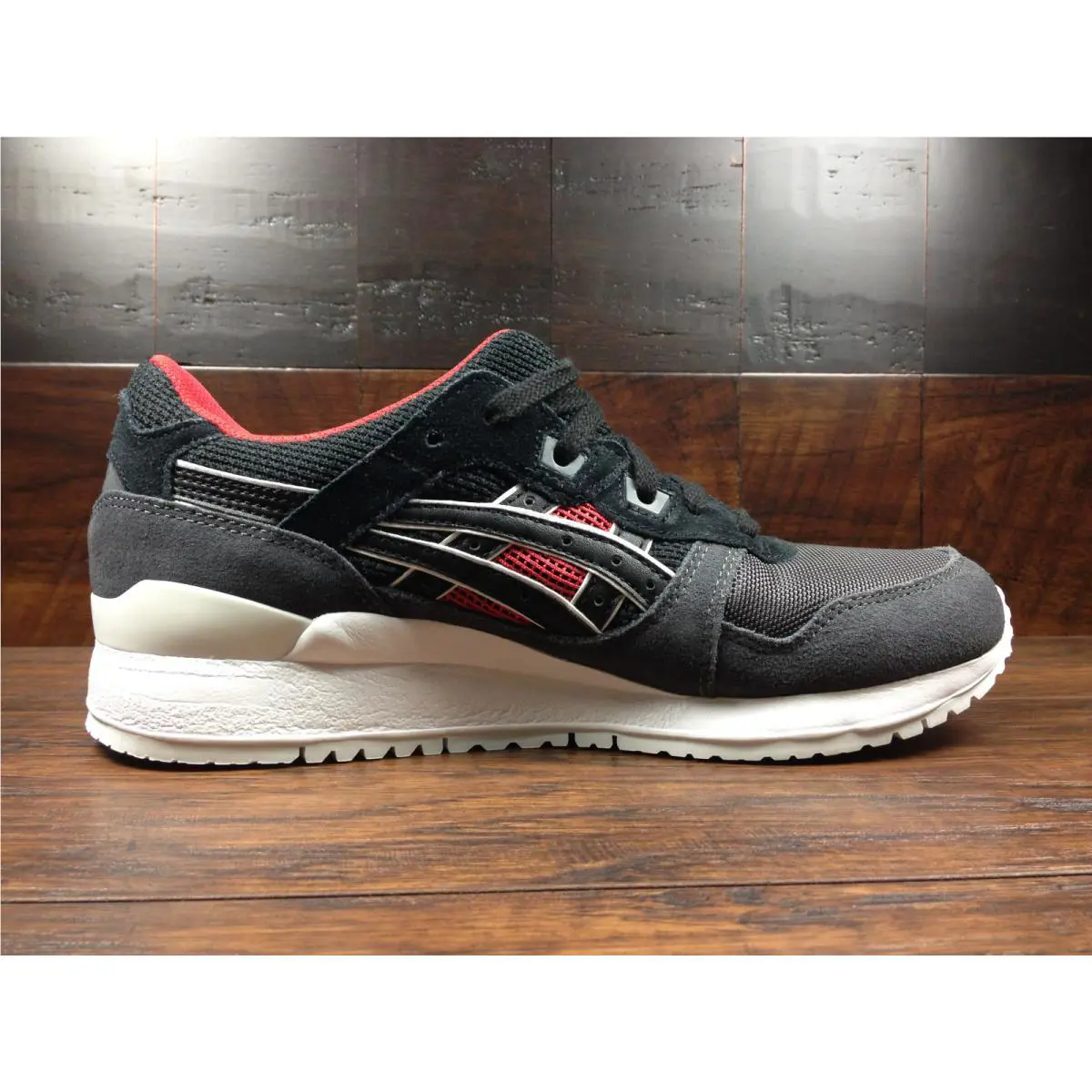Asics shoes - ASICS GEL-Lyte III - III - H6X2L-9090 - Black / Grey / Red 1