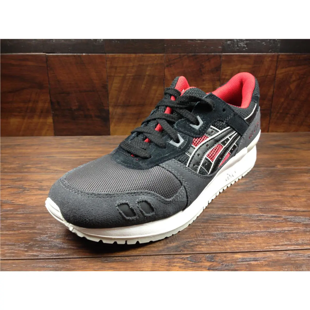 Asics shoes - ASICS GEL-Lyte III - III - H6X2L-9090 - Black / Grey / Red 5