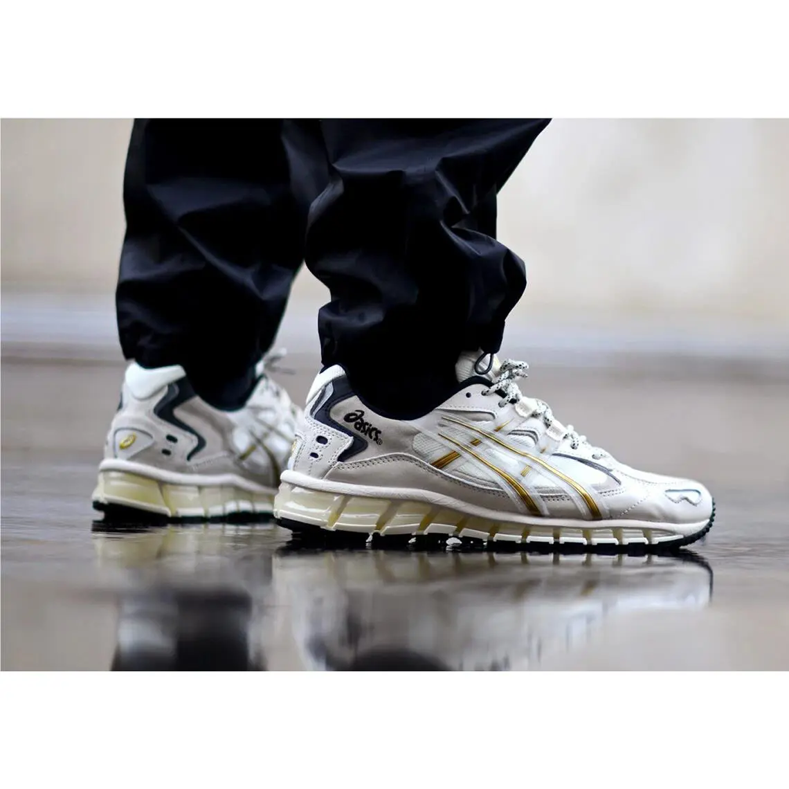 Asics shoes - ASICS GEL-Kayano 5 360 - 1021A236100 - Cream/Rich Gold 2