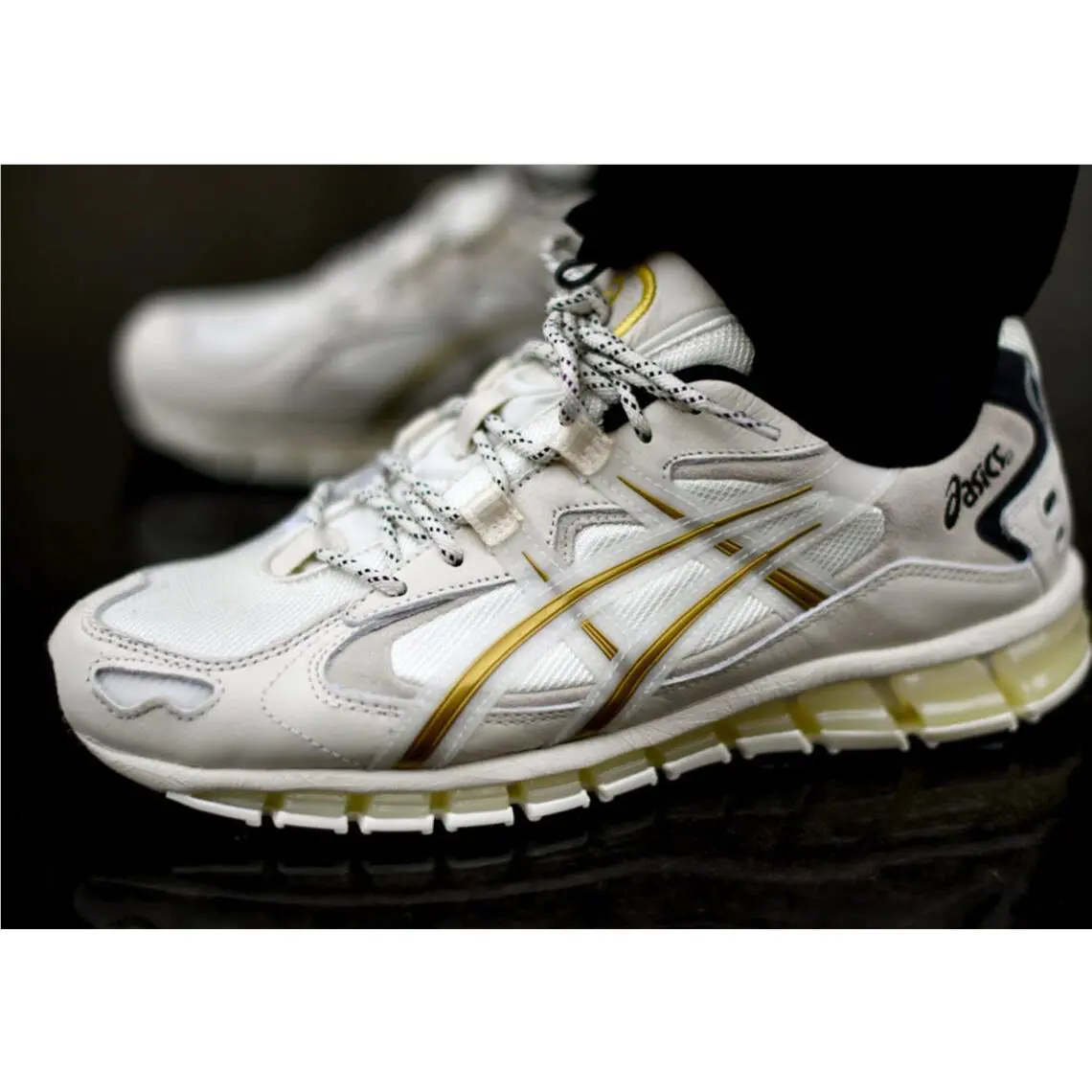 Asics shoes - ASICS GEL-Kayano 5 360 - 1021A236100 - Cream/Rich Gold 7