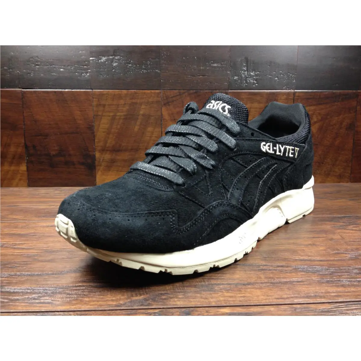 Asics shoes - ASICS GEL-Lyte V - H736L-9090 - Black / Off White 0