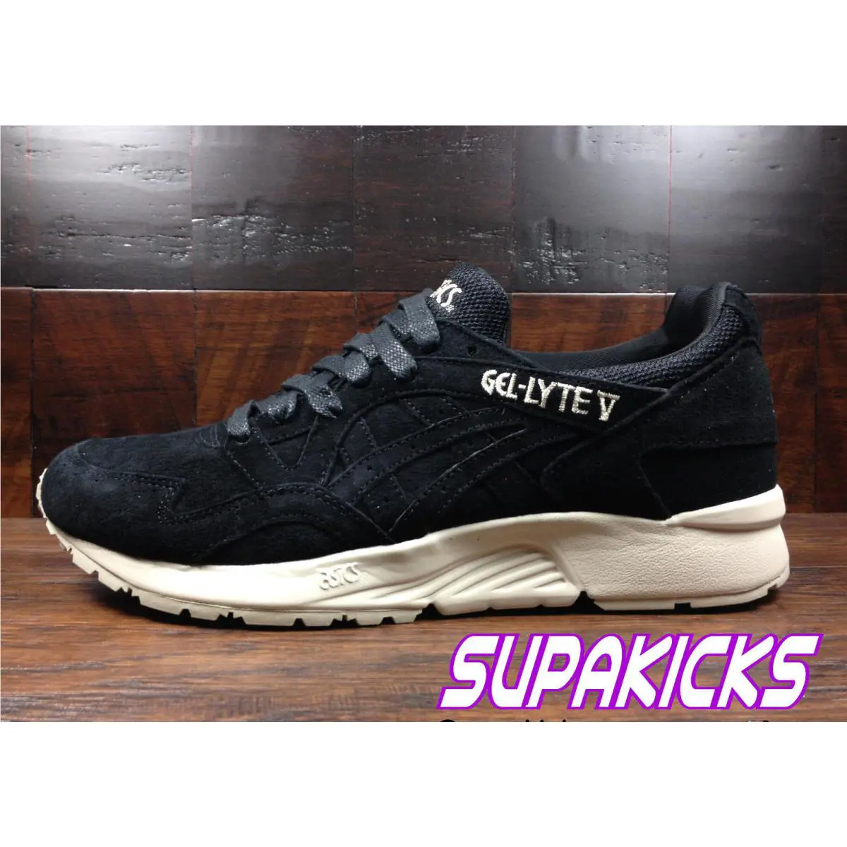 Asics shoes - ASICS GEL-Lyte V - H736L-9090 - Black / Off White 4