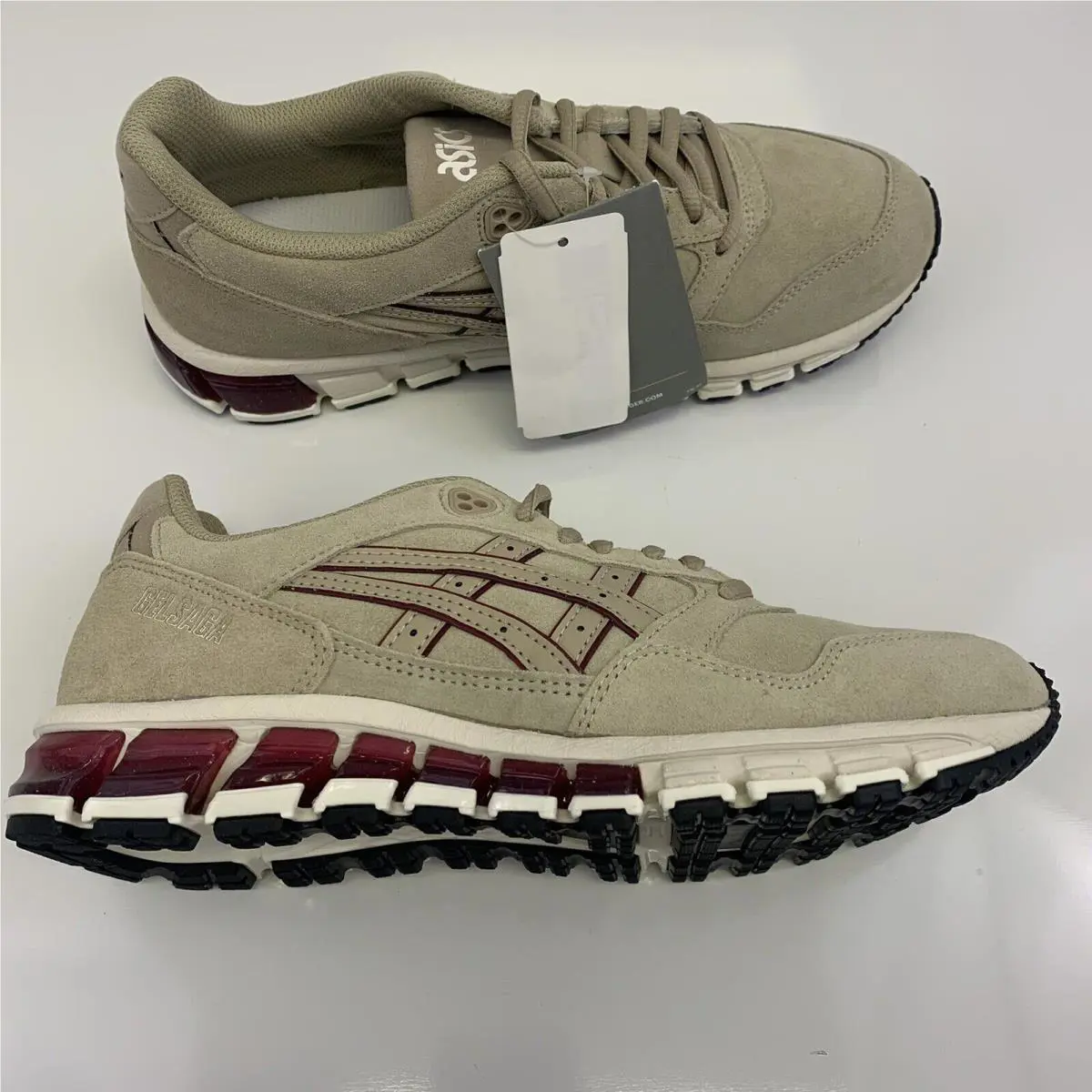 Asics shoes - ASICS GEL-SAGA 180 - 1191A246-200 - Wood Crepe 5